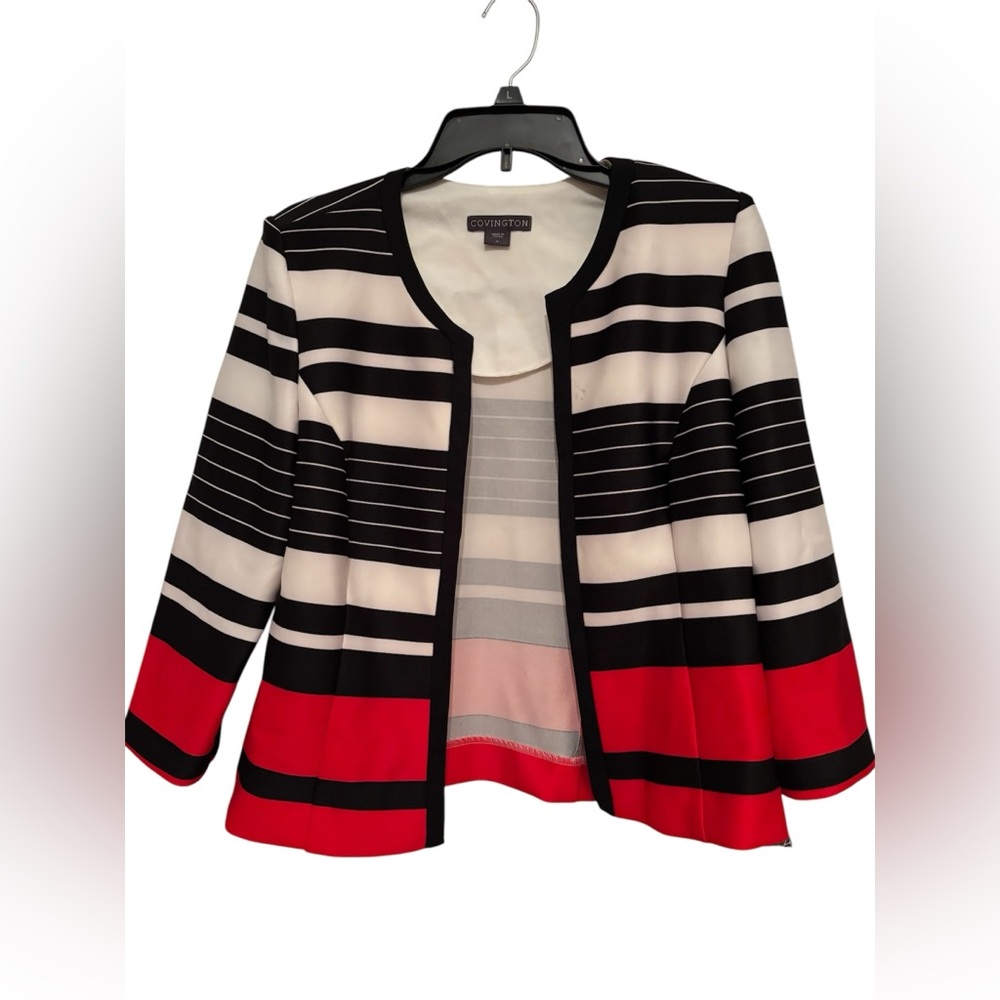 Covington Striped Dress Blazer